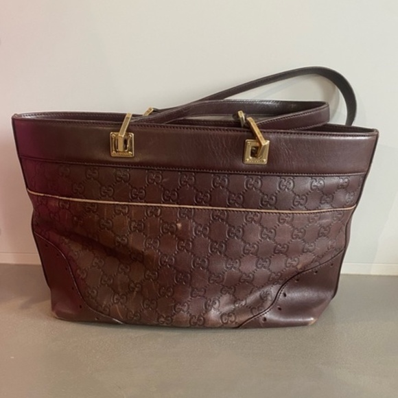 Gucci Medium Guccissima Punch Tote - Picture 2 of 6